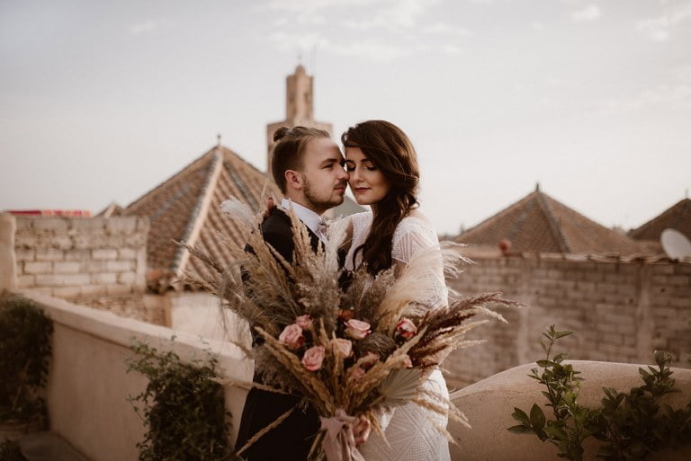 Elegancka sesja w Marrakeshu