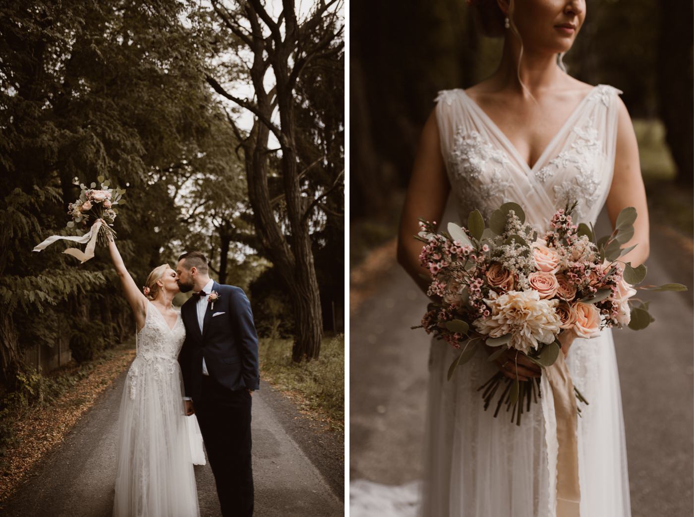 ewelina zieba plenerowy slub palac rozalin 64