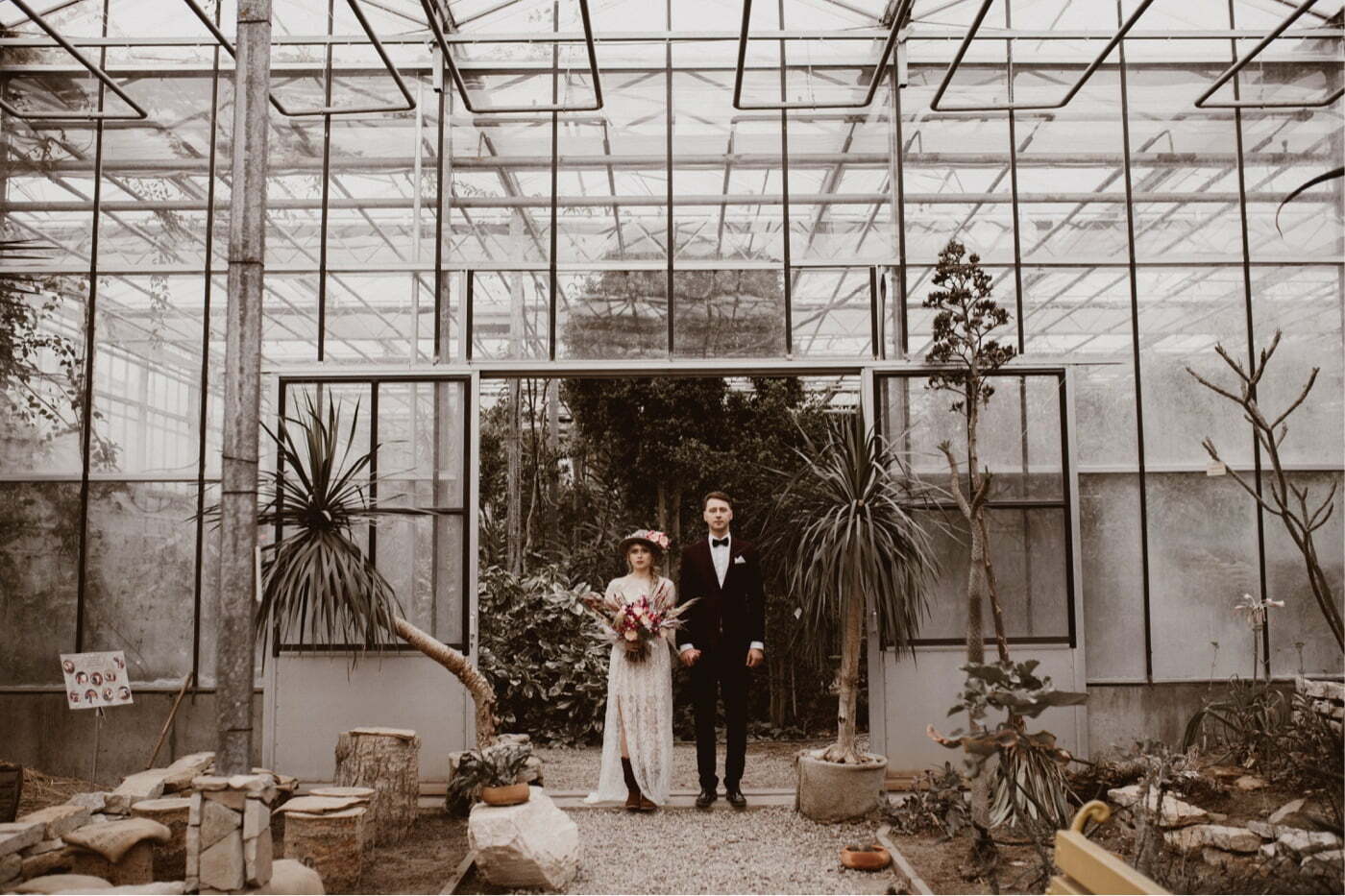 ewelina zieba rustykalna sesja szklarnia 01
