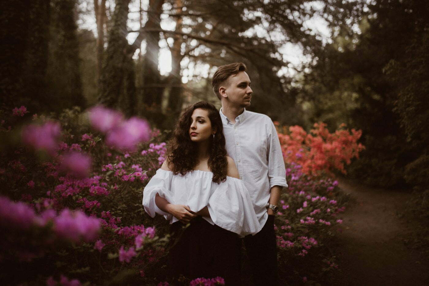 ewelina zieba sesja narzeczenska kwiaty warszawa 07