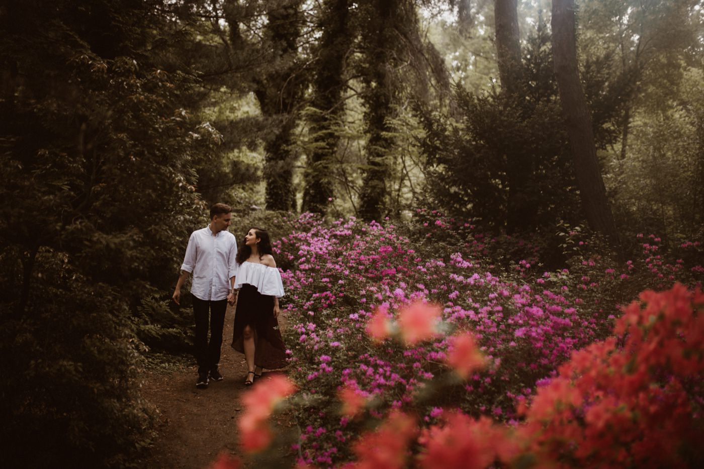 ewelina zieba sesja narzeczenska kwiaty warszawa 10