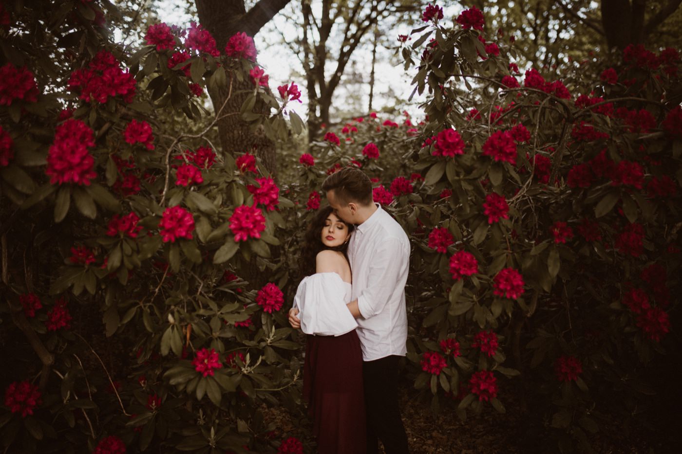 ewelina zieba sesja narzeczenska kwiaty warszawa 13