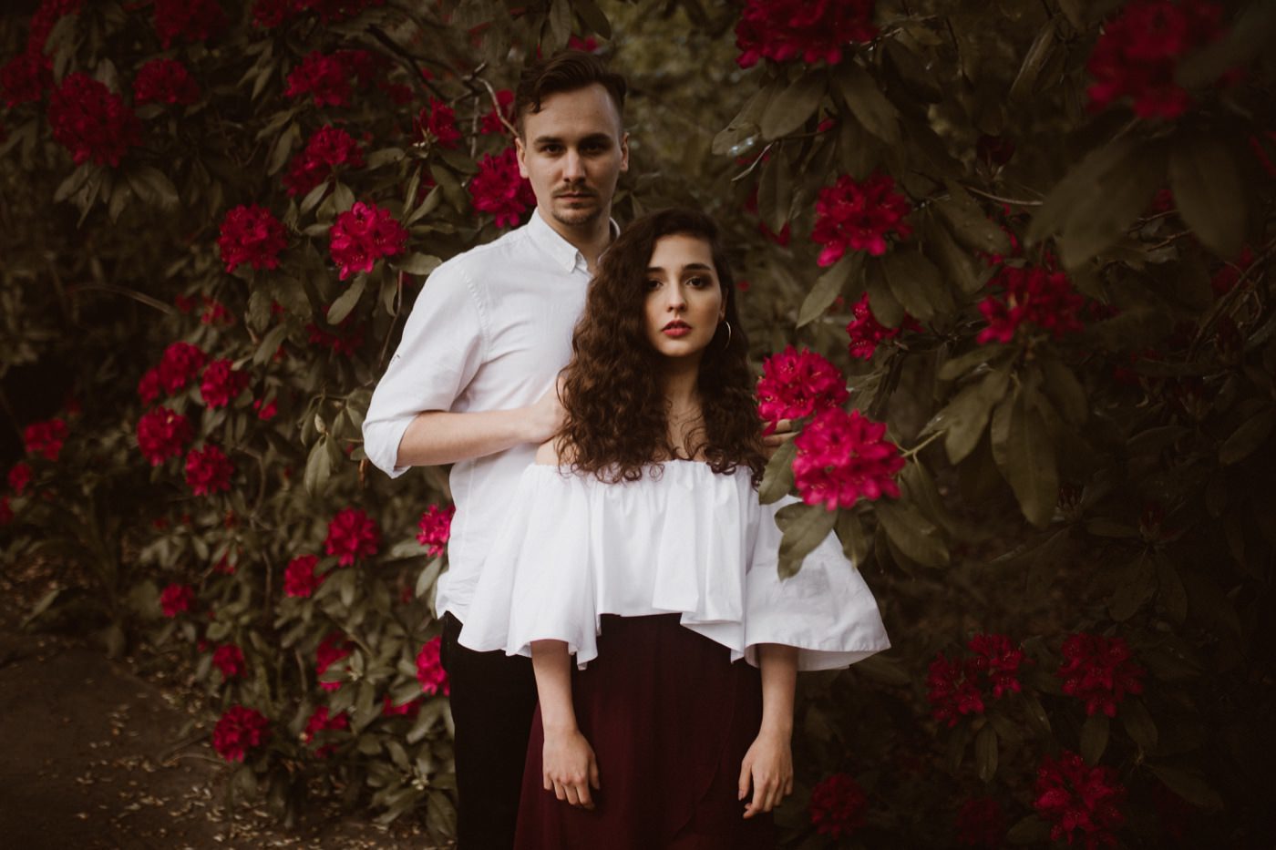 ewelina zieba sesja narzeczenska kwiaty warszawa 16