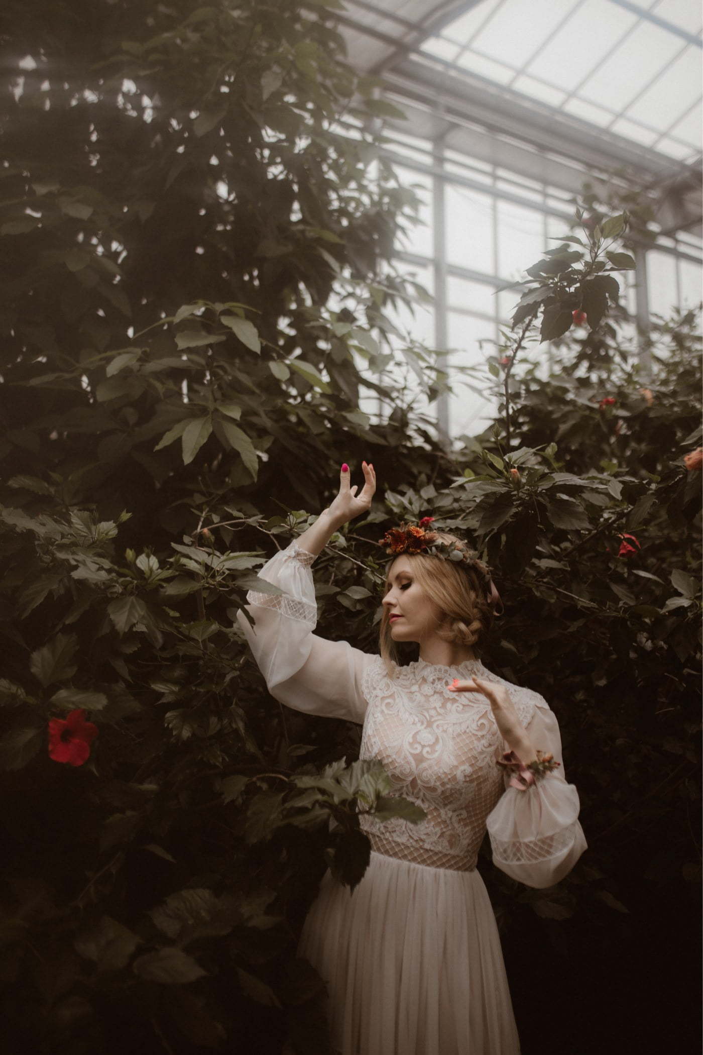 ewelina zieba sesja slubna ogrod botaniczny warszawa 08