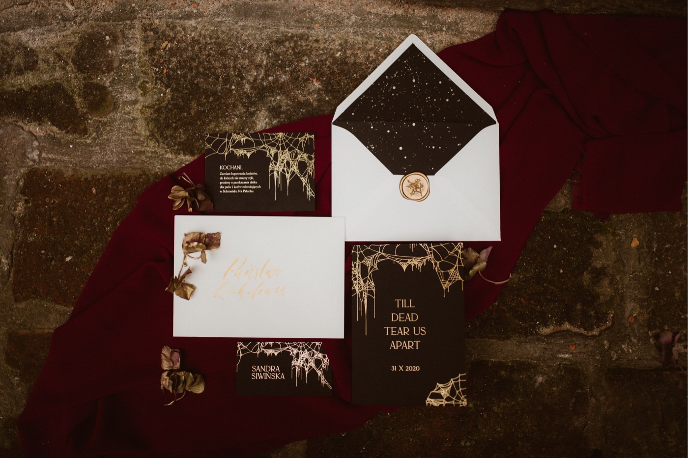 Pomysł na jesienny ślub w Warszawie - Till death 5 ewelina zieba pomysl na jesienny slub till death 03