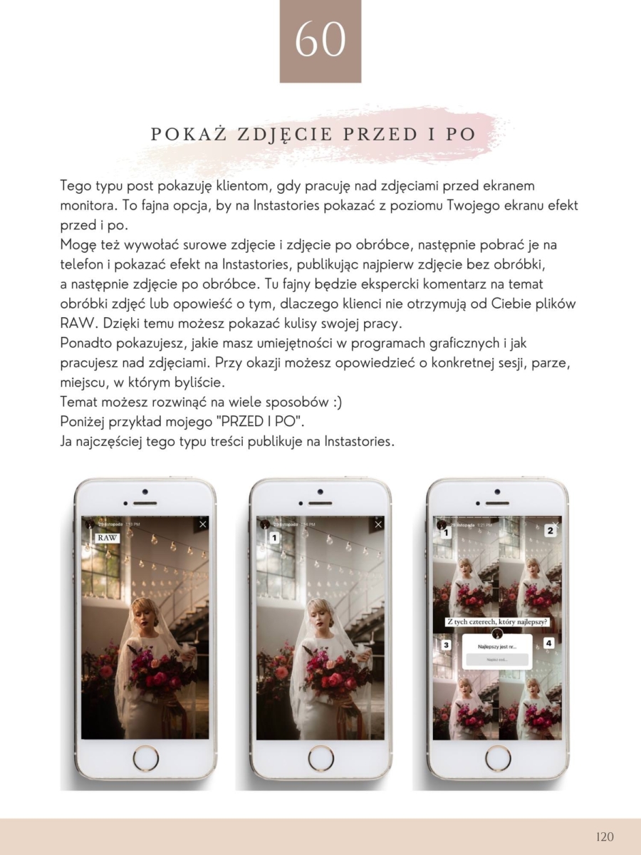 Pakiet nr 3: E-book - "Instagram 159 pomysłów na treści dla fotografa" + Webinar - "Miesiąc postów w jeden dzień" + Webinar - "Planowanie i model biznesowy w branży kreatywnej"