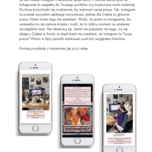 Pakiet nr 3: E-book - "Instagram 159 pomysłów na treści dla fotografa" + Webinar - "Miesiąc postów w jeden dzień" + Webinar - "Planowanie i model biznesowy w branży kreatywnej"