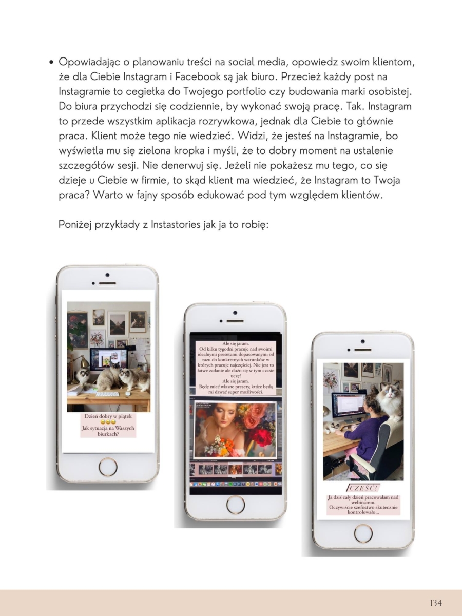 Pakiet nr 3: E-book - "Instagram 159 pomysłów na treści dla fotografa" + Webinar - "Miesiąc postów w jeden dzień" + Webinar - "Planowanie i model biznesowy w branży kreatywnej"