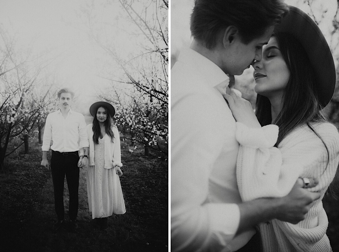 Sesja w kwitnącym sadzie 6 sesja w sadzie 4