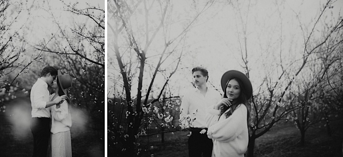 Sesja w kwitnącym sadzie 11 sesja w sadzie 9